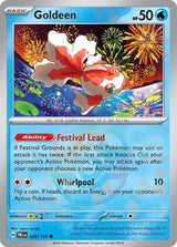 Goldeen 020/131 - Master Ball Reverse Holo - Pokemon TCG Prismatic Evolutions card