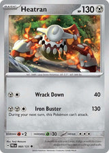 Heatran 068/131 - Standard card artwork - Pokemon TCG Prismatic Evolutions card