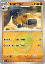 Hippowdon 053/131 - Poké Ball Reverse Holo - Pokemon TCG Prismatic Evolutions card