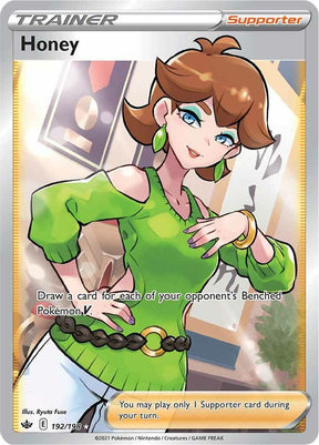 Honey (Full Art) 192 - Pokemon TCG Chilling Reign card