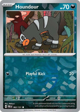 Houndour 062/131 - Master Ball Reverse Holo - Pokemon TCG Prismatic Evolutions card