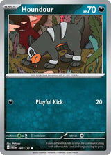 Houndour 062/131 - Standard card artwork - Pokemon TCG Prismatic Evolutions card
