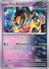 Iron Boulder 046/131 - Master Ball Reverse Holo - Pokemon TCG Prismatic Evolutions card