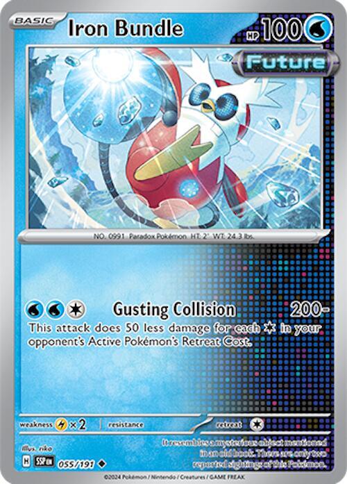 Iron Bundle 055/191 - Pokemon TCG Surging Sparks card