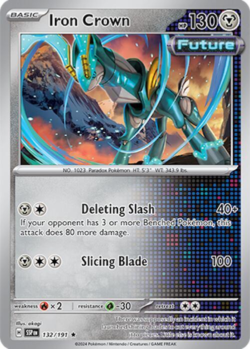 Iron Crown 132/191 - Pokemon TCG Surging Sparks card