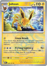 Jolteon 029/131 - Master Ball Reverse Holo - Pokemon TCG Prismatic Evolutions card