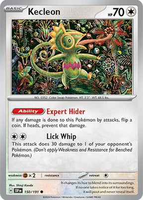 Kecleon 150/191 - Pokemon TCG Surging Sparks card