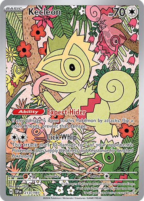 Kecleon 213/191 - Pokemon TCG Surging Sparks card