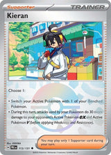 Kieran 113/131 - Poké Ball Reverse Holo - Pokemon TCG Prismatic Evolutions card
