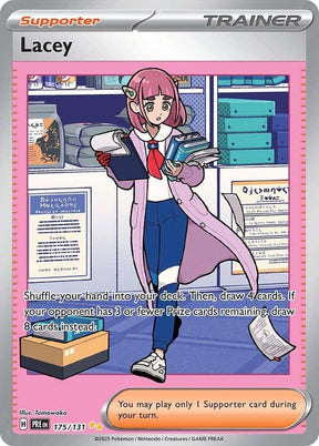 Lacey 175/131 - Standard card artwork - Pokemon TCG Prismatic Evolutions card