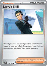 Larry's Skill 115/131 - Standard card artwork - Pokemon TCG Prismatic Evolutions card