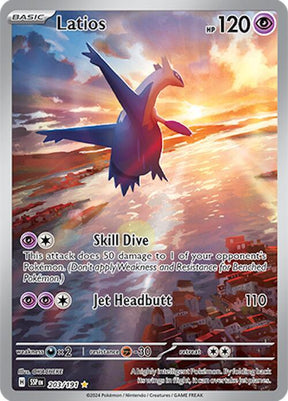 Latios 203/191 - Pokemon TCG Surging Sparks card