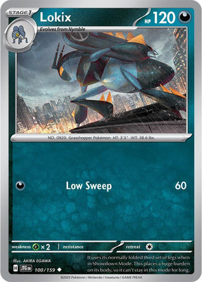 Lokix 100/159 - Pokemon TCG Journey Together card