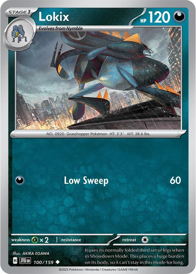 Lokix 100/159 - Pokemon TCG Journey Together card