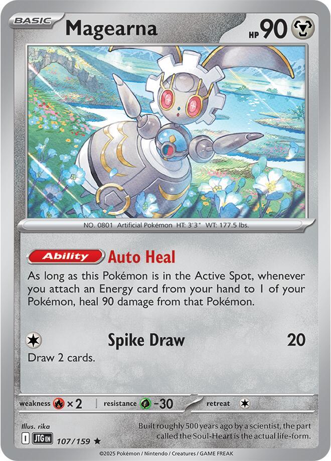 Magearna 107/159 - Pokemon TCG Journey Together card