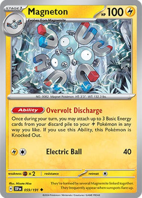 Magneton 059/191 - Pokemon TCG Surging Sparks card