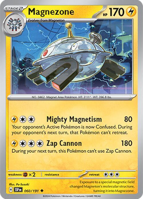 Magnezone 060/191 - Pokemon TCG Surging Sparks card