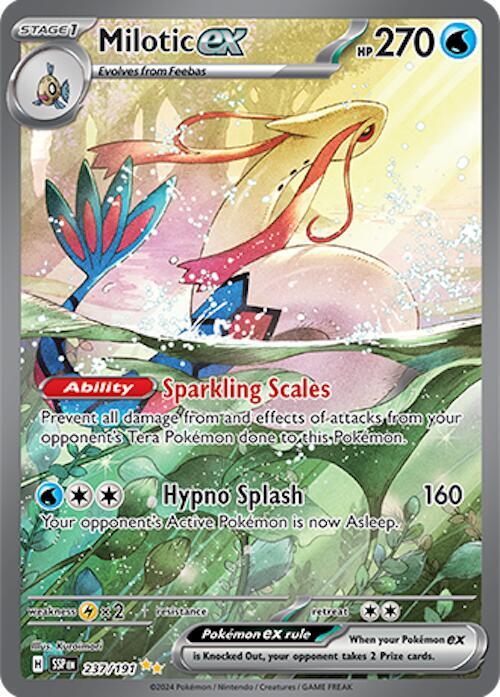 Milotic ex 237/191 - Pokemon TCG Surging Sparks card