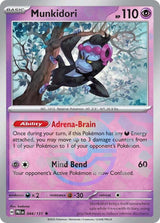Munkidori 044/131 - Poké Ball Reverse Holo - Pokemon TCG Prismatic Evolutions card