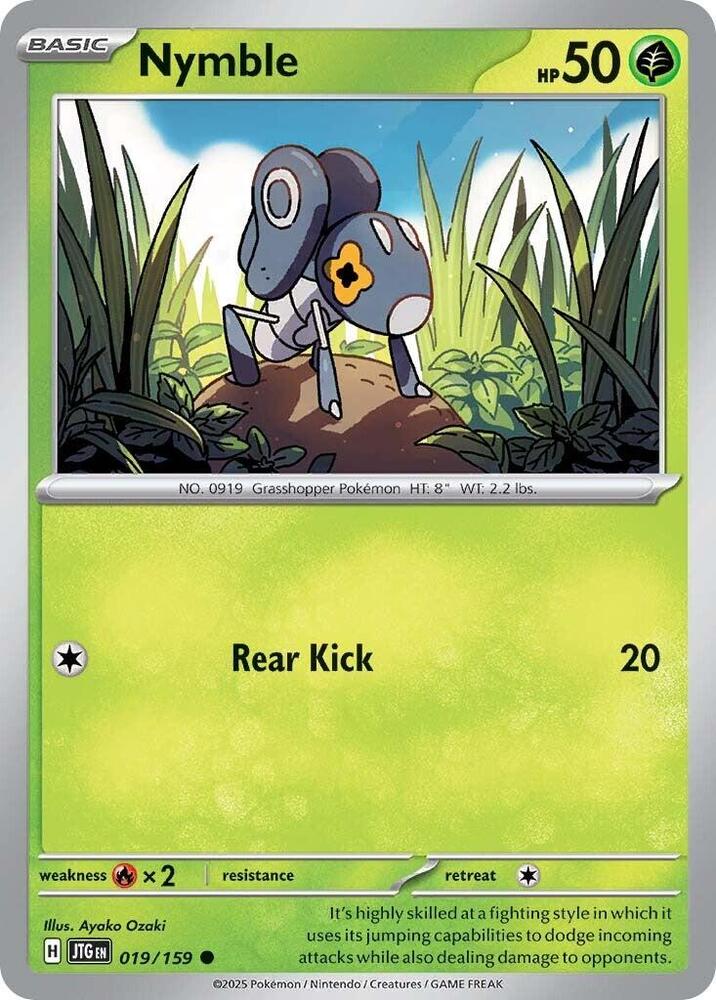 Nymble 019/159 - Pokemon TCG Journey Together card