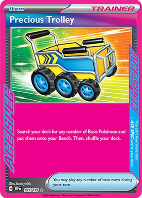 Precious Trolley 185/191 - Pokemon TCG Surging Sparks card