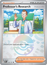 Professor's Research 123/131 - Poké Ball Reverse Holo - Pokemon TCG Prismatic Evolutions card