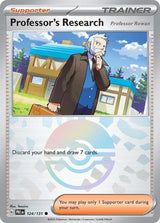 Professor's Research 124/131 - Poké Ball Reverse Holo - Pokemon TCG Prismatic Evolutions card