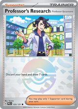 Professor's Research 125/131 - Poké Ball Reverse Holo - Pokemon TCG Prismatic Evolutions card