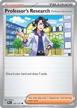 Professor's Research 125/131 - Standard card artwork - Pokemon TCG Prismatic Evolutions card