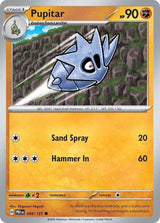 Pupitar 048/131 - Standard card artwork - Pokemon TCG Prismatic Evolutions card