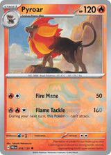 Pyroar 016/131 - Master Ball Reverse Holo - Pokemon TCG Prismatic Evolutions card