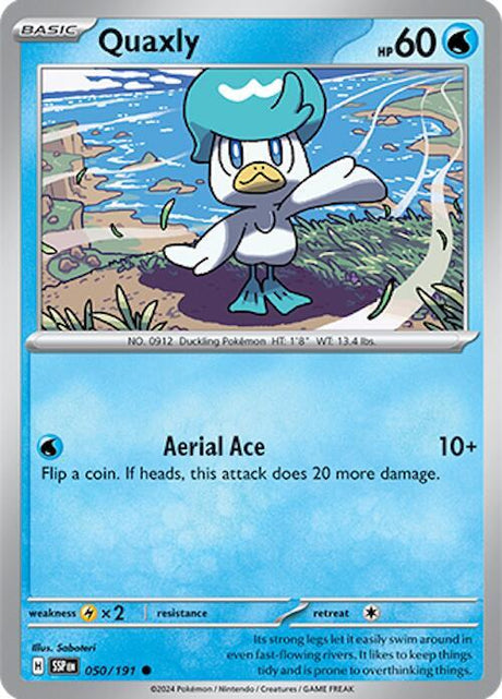 Quaxly 050/191 - Pokemon TCG Surging Sparks card