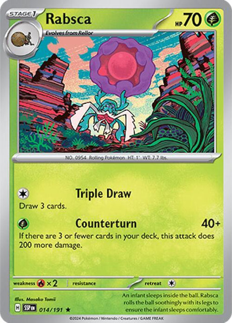 Rabsca 014/191 - Pokemon TCG Surging Sparks card