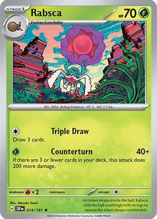 Rabsca 014/191 - Pokemon TCG Surging Sparks card
