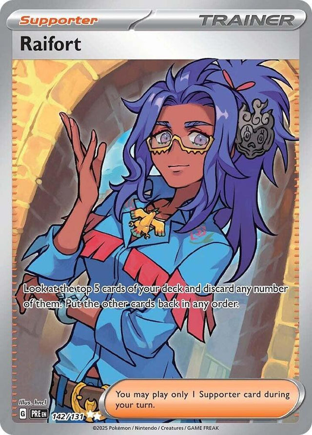 Raifort 142/131 - Standard card artwork - Pokemon TCG Prismatic Evolutions card