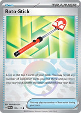 Roto-Stick 127/131 - Poké Ball Reverse Holo - Pokemon TCG Prismatic Evolutions card