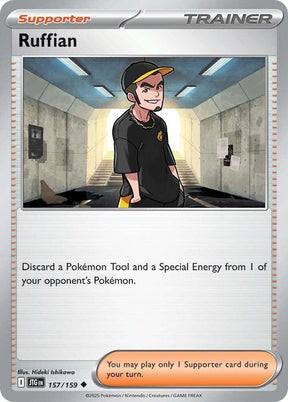 Ruffian 157/159 - Pokemon TCG Journey Together card