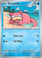 Slowpoke 018/131 - Standard card artwork - Pokemon TCG Prismatic Evolutions card
