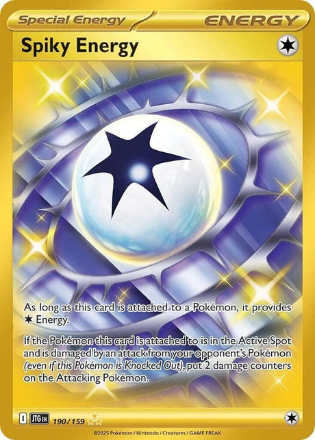 Spiky Energy 190/159 - Pokemon TCG Journey Together card
