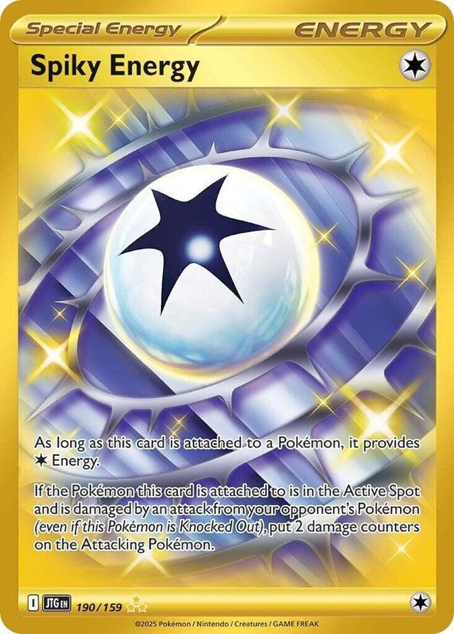 Spiky Energy 190/159 - Pokemon TCG Journey Together card