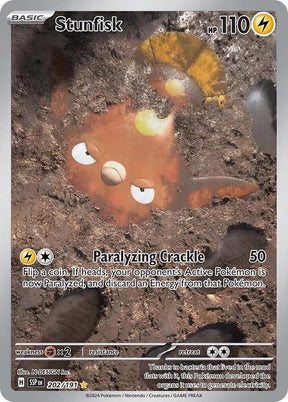 Stunfisk 202/191 - Pokemon TCG Surging Sparks card