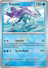 Suicune 024/131 - Master Ball Reverse Holo - Pokemon TCG Prismatic Evolutions card