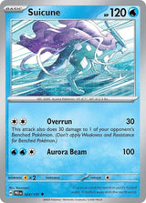 Suicune 024/131 - Standard card artwork - Pokemon TCG Prismatic Evolutions card