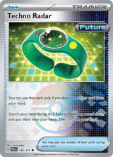 Techno Radar 130/131 - Poké Ball Reverse Holo - Pokemon TCG Prismatic Evolutions card