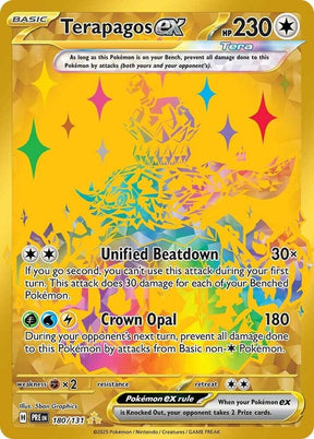 Terapagos ex 180/131 - Standard card artwork - Pokemon TCG Prismatic Evolutions card