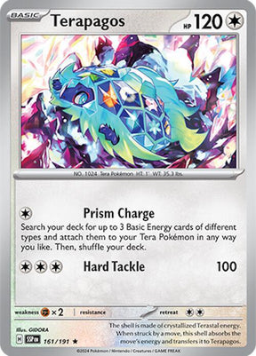 Terapagos 161/191 - Pokemon TCG Surging Sparks card