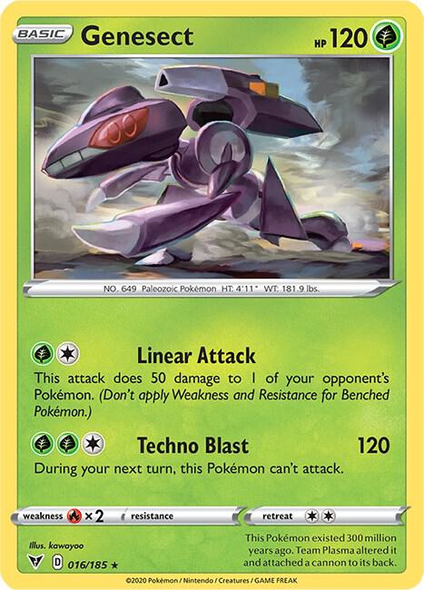 Genesect 016/185 - Pokemon TCG Vivid Voltage card