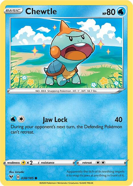 Chewtle 038/185 - Pokemon TCG Vivid Voltage card