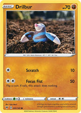 Drilbur 091/185 - Pokemon TCG Vivid Voltage card