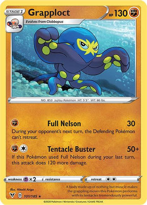 Grapploct 101/185 - Pokemon TCG Vivid Voltage card